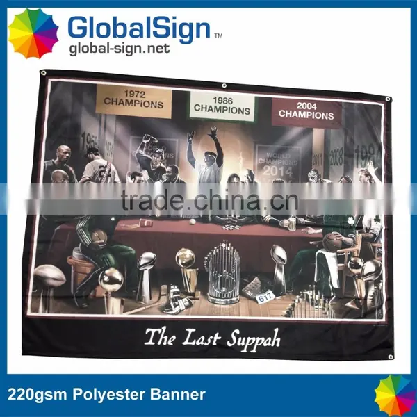 Sublimation Printing Fabric Banner Polyester Banner for Promotion photo-5