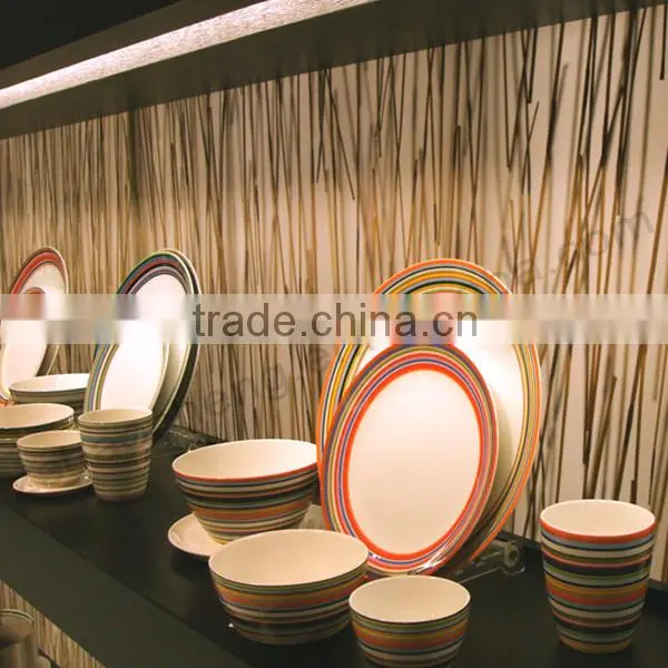 Transparent Waterproof Plant Interior 3D Decorative Bamboo Wall Panel photo-6