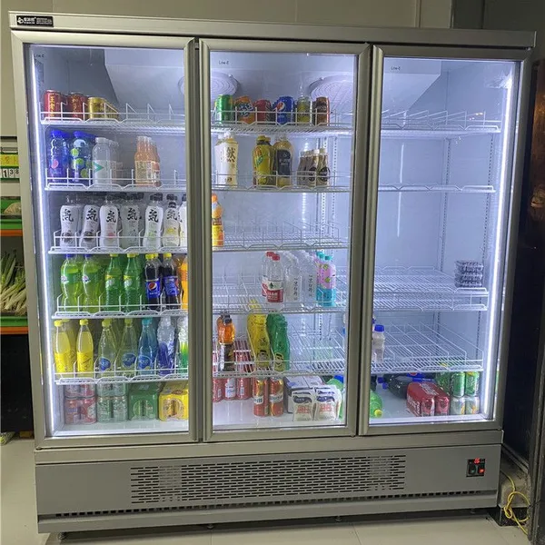 New Design Supermarket Equipment Freezers Double Door Freezer Refrigerator Display Chiller Made in China photo-5