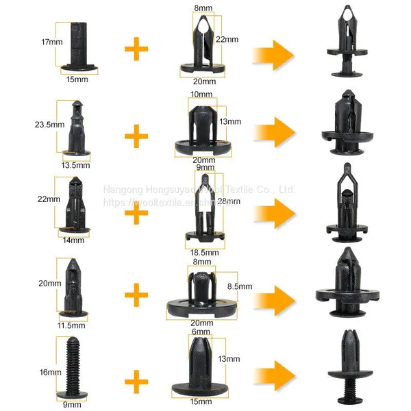 Multiple Types Mixed Auto Fastener and Plastic Fasteners for Car Parts photo-2
