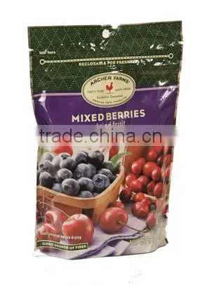 Customer Printed China Made Plastic Foil Laminated Bag With Zipper photo-2