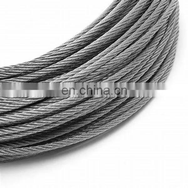 High Tensile Galvanixe Wire Rope 8X19 Manufacturer Elevator Wire Rope photo-3