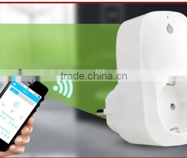 Smart Home AC90-264V 3500W EU Standard WiFi Power Plug Socket Internet Remote/Timer Control With Power Consumption Measurement photo-2