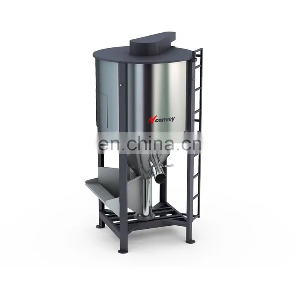 CE Standard 304 Stainless Steel Vertical Plastic Mixer Auxiliary Machine photo-5