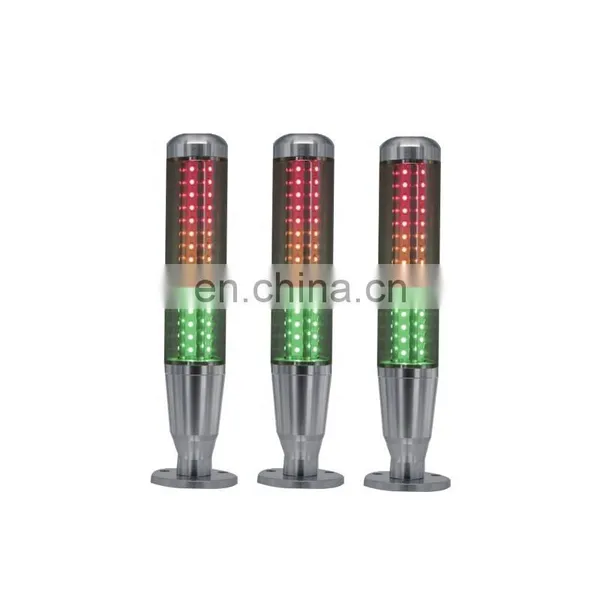 Industrial 3 Layers Warning Light With Alarm Buzzer OM Series AC DC 24V Led Signal Tower Light photo-5