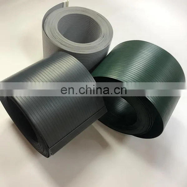 Hot Selling Product PVC 4.7/4.8cm Hart Sichtschutzstreifen Hard Pvc Strip Garden Fence Screen Roll photo-2