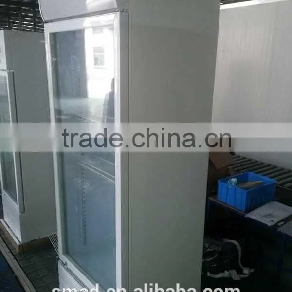 218L Hot Sale Upright Fridge Showcase for Beverage With Glass Door photo-2