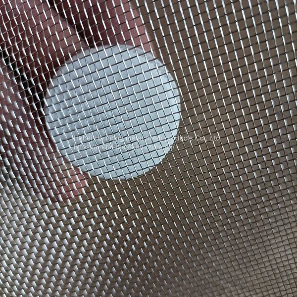 Flat Woven Stainless Steel Screen, Stainless Steel Chemical Fiber Net photo-3