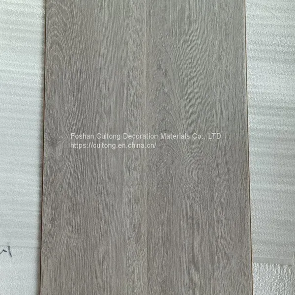 Foshan Wholesale 12mm Composite Wood Flooring Engineering Activity Board House Container Module House Laminate Floor photo-2