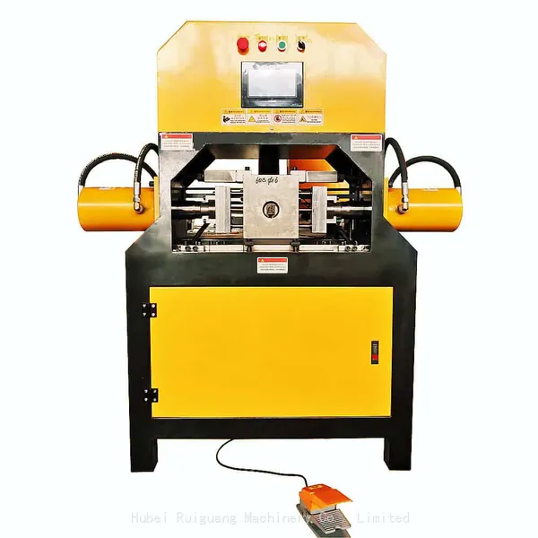CNC Round Pipe Hydraulic Punching Machine photo-2