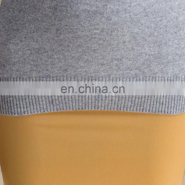 China Wholesale Plain Knitted Cashmere Turtleneck Sweater for Women photo-5