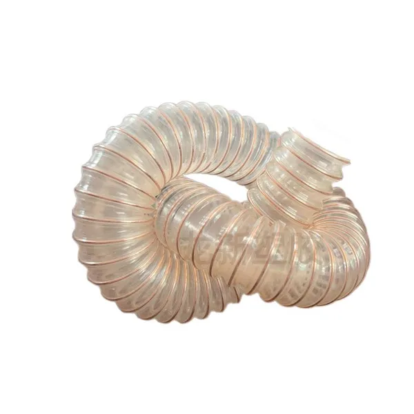 Car Ventilation Duct Flexible Air Duct Polyurethane Spiral Duct photo-5