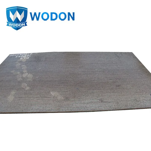 Chromium Carbide Overlay Mild Steel High Wear Resistant High Chromium Steel Plate photo-5