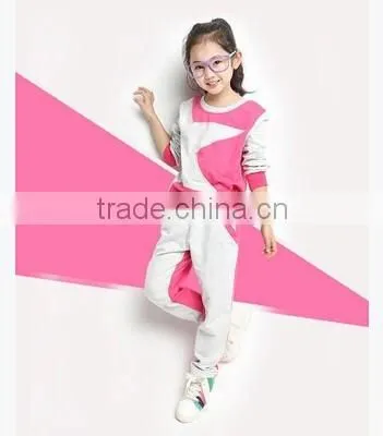 Children Sports Wear Plain T-Shirt and Sport Pants / Wholesale Clothing Made in China Jiangxi Nanchang Factory photo-3