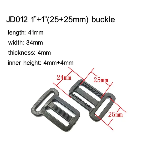 JD012 Single Side Buckle Plastic Buckle POM Material