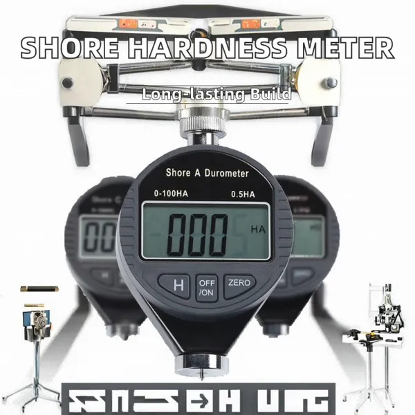 Digital Hardness Tester Meter Shore 0-100 A/C/D for Testing Hardness in Plastic Leather Rubber Various Multi-Resin Materials photo-3