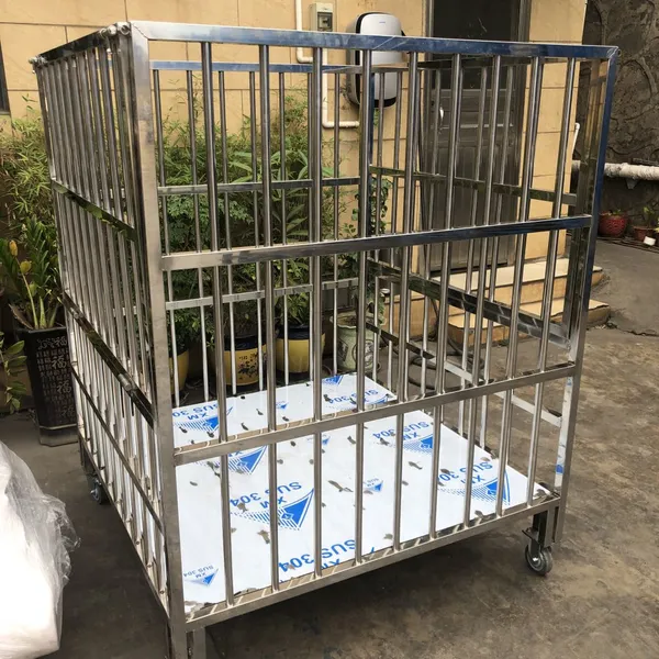 Ergonomic Warehouse Logistics Trolley With Anti-Slip Platform photo-3