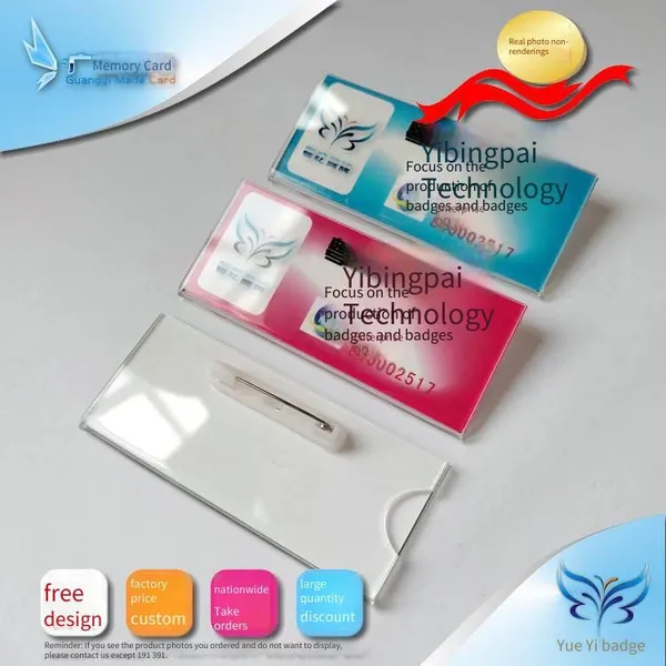 Metal Name Tag Production, Metal Name Tags Production for Employees, Manufacturer of Work id Tags photo-2