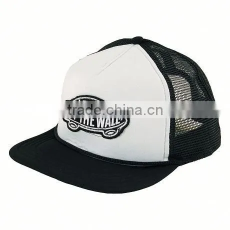 New Design Free Sample Classic Patch Trucker Cap