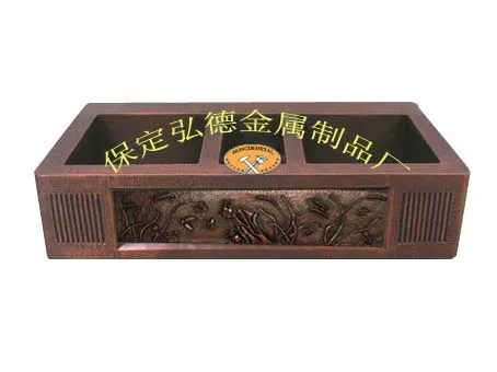 Kitchen Sink, Supplying Pure Handmade Kitchen Copper Sinks and Bathroom Basins photo-2