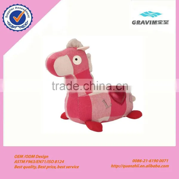 Lovely Couple Horse Plush Toy Printed I Love You photo-2