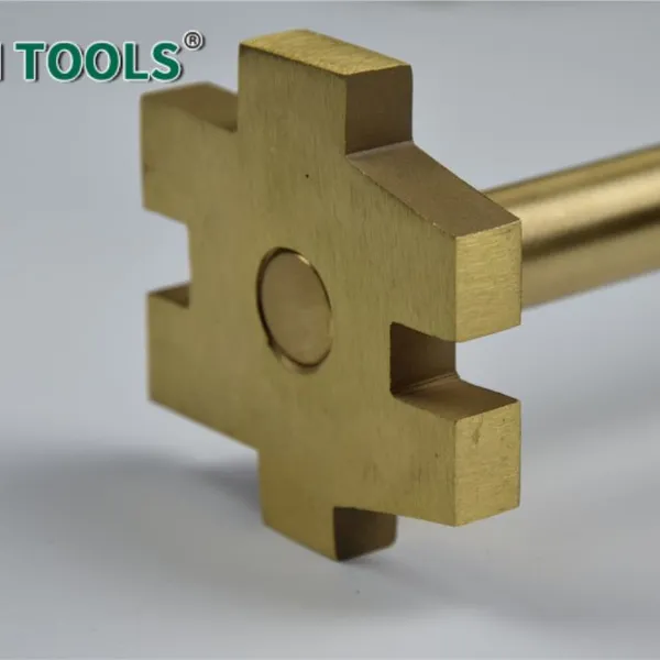300mm Non-Sparking Single Head Drum Wrench in Aluminum Bronze, Corrosion Resistant for Harsh Conditions photo-2