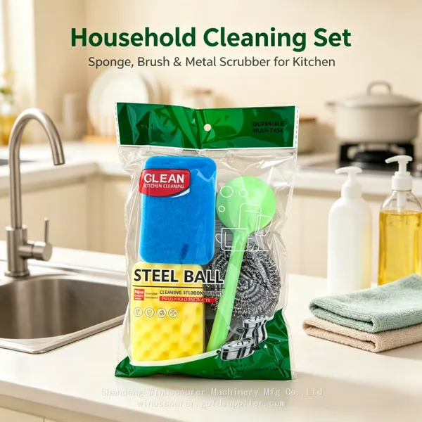 Heavy Duty Stainless Steel Scourer Metal Scrubber for Burnt Grease Cleaning photo-4
