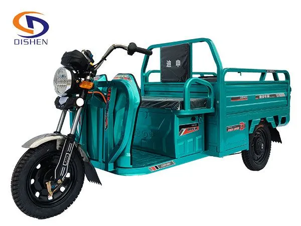 Electric Three-Wheeler for Passengers and Cargo