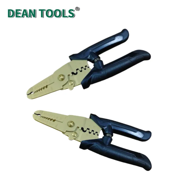 Non-Sparking Wire Stripper, Spark-free Safety Wire Stripper, Aluminum Bronze, Wire Cutter Stripper photo-3