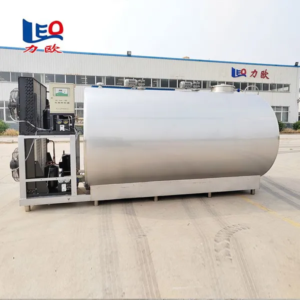 Bulk Milk Cooler Stainless Steel Bulk Milk Cooling Tank for Dairy Farm Raw Milk Storage