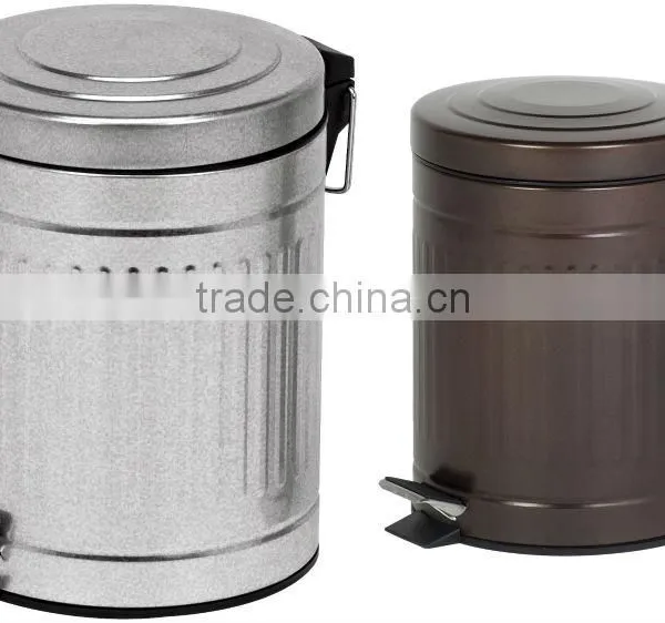 External Foot Operated Garbage Bin Trash Can Waste Bin