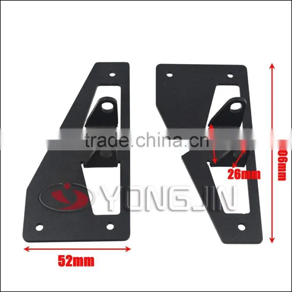 Hard Solid Led Light Bar Mount Bracket for Jeep 4x4 Offroad SUV ATV photo-5
