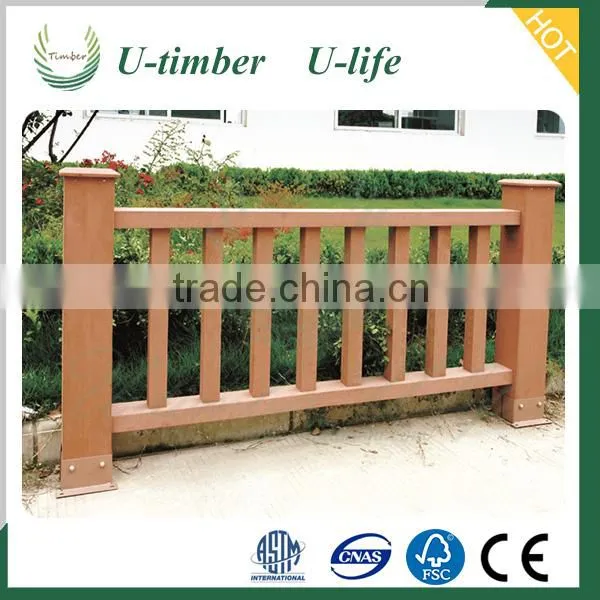 Complete Range of Articles WPC Composite Balcony Railing photo-3