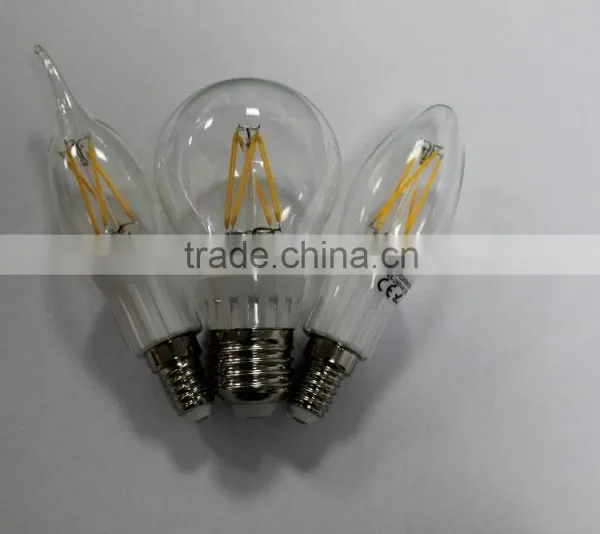 2016 New Product Hot Selling! C35 2w E14 220v-240v Led Filament Bulb With CE&RoHS 2Years Warantty 3000k photo-3