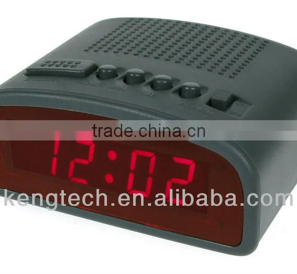 Cheap Price Portable Desktop Red LED Alarm Clock photo-2