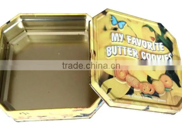 Octagonal Tin Box for Cookie photo-2