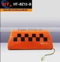 Orange Color Led Roof Top Taxi Sign