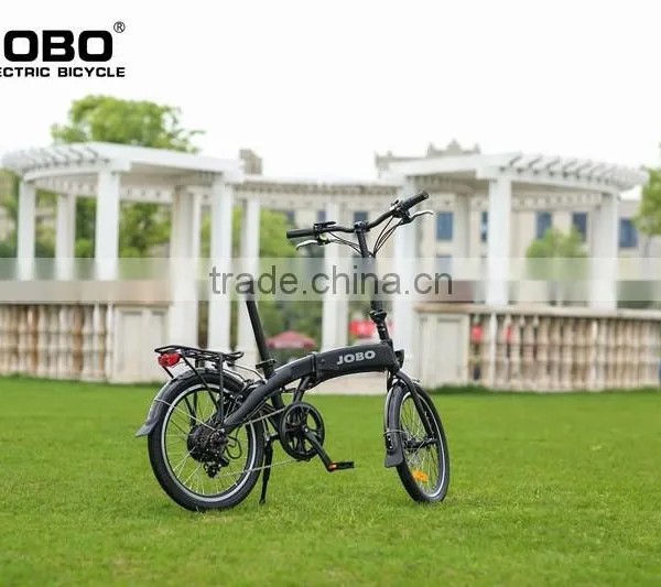 JOBO Manufacture 2016 New EN15194 20inch Folding Electric Bike