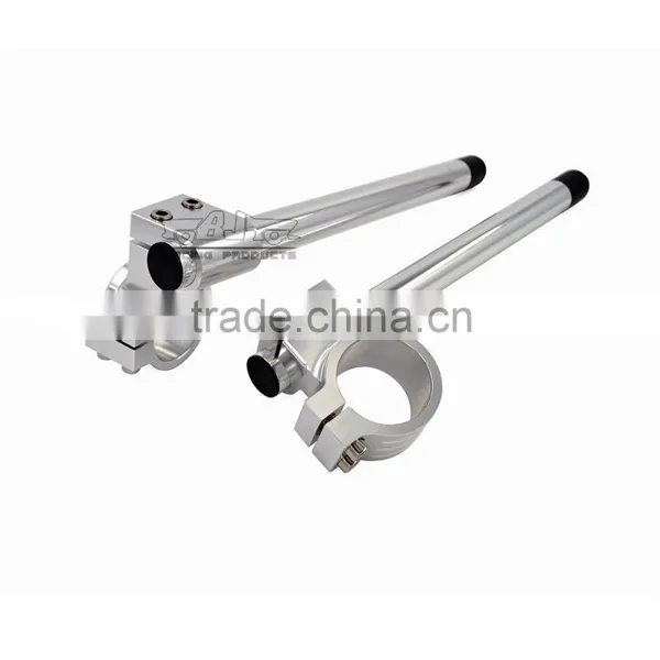 BJ-COHB-043B Wholesale 43mm CNC Billet Alloy Riser Scooter Clip On Handle Bar For Buell M2 Cyclone photo-5