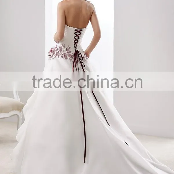 Limited Edition White/Floral Wedding Dress photo-2