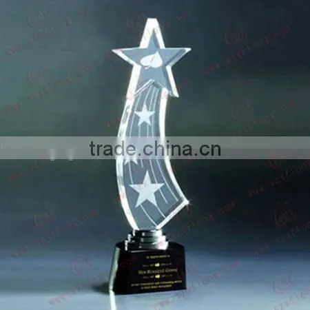 China New Syle High Quality Plastic Star Trophy