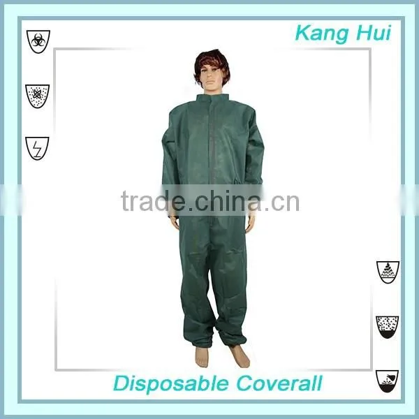 Polypropylene Safety Cleanroom Coveralls Cleanroom Overall photo-2