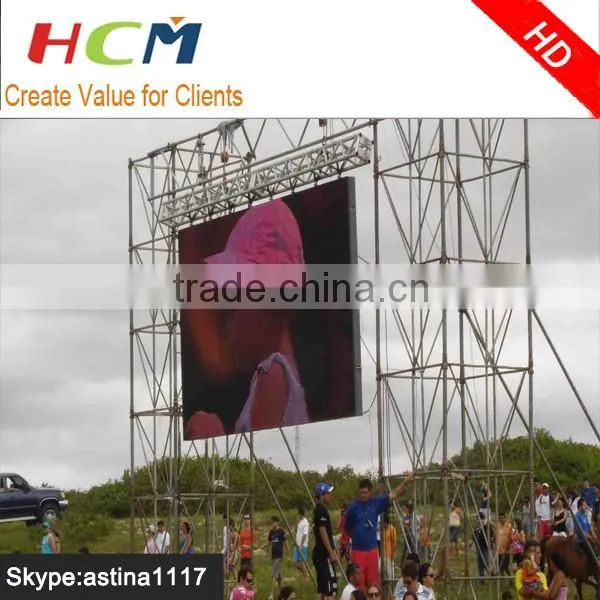 Fullcolor Slim Panel Oudoor SMD 3535 LED Rental Screen/Outdoor Rental LED Display