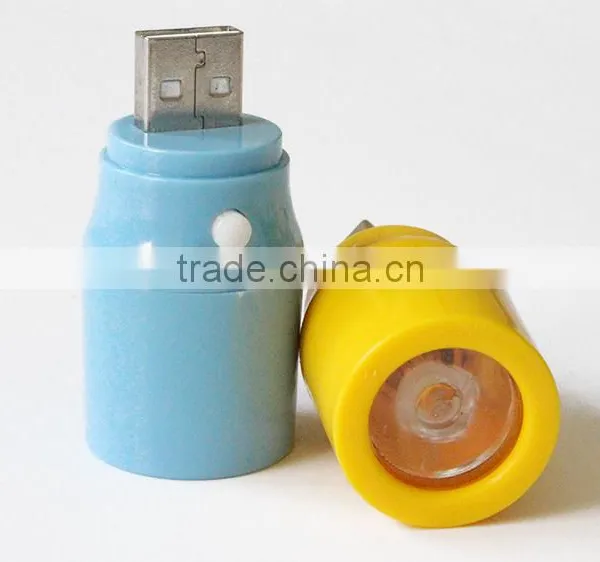 Multicolor Portable Colorful On-off USB Universal Light photo-2