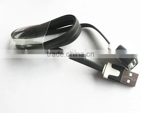 Factory Wholesale Dual Color USB Male to Female Cable photo-3