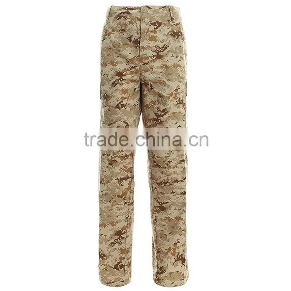 Digital Camo Durable Material Military Uniforms BDU Pants photo-3
