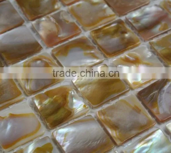 Square Pattern Chinese Freshwater Shell Mosaic Tile,bathroom Wall Tile photo-5