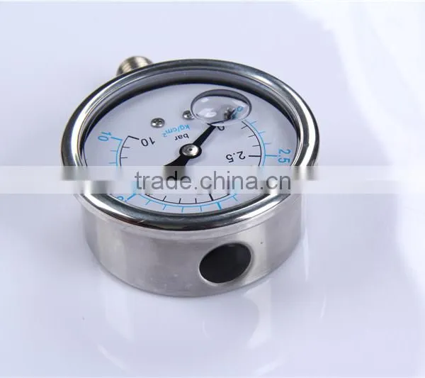 Hot Sale Products China Easy To Read Different Pressure Gauge For Biogas photo-3