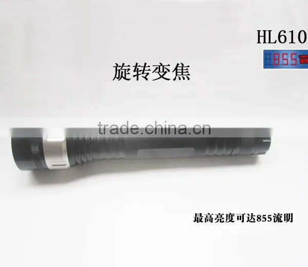 Aluminum ZOOM Function Zoom T6-10W LED Flashlight Torch Light photo-6