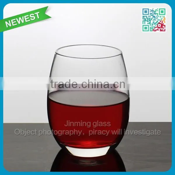Best Selling Mouth Blown Glass Stemless Glass Wine Cup photo-3